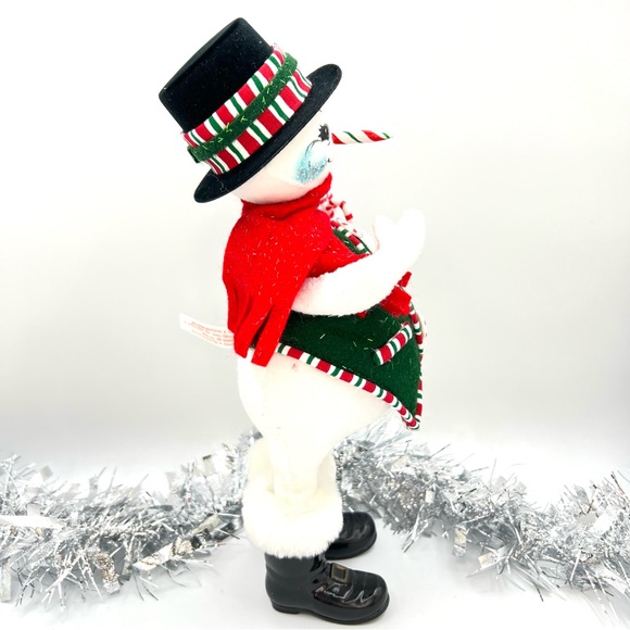 Annalee 2005 Candy Cane Snowman 10.5" - Picture 8 of 15